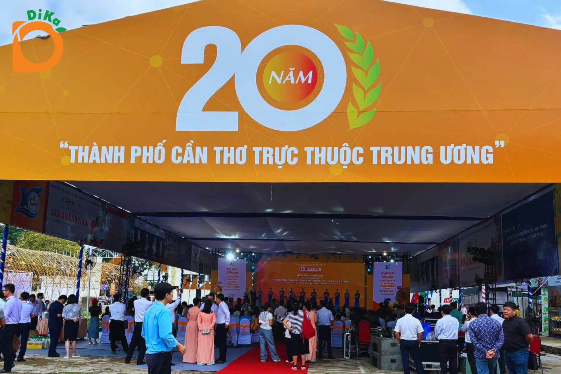 Hội chợ – Triển lãm “Thành phố Cần Thơ – 20 năm thành tựu và phát triển” & Gian hàng DiKa Happy