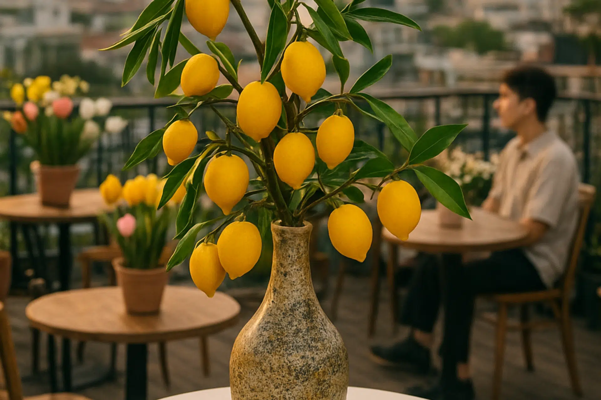 Bình Hoa – Trái Lêkima:  Vẻ Đẹp Mộc Mạc Từ Vườn Nhà